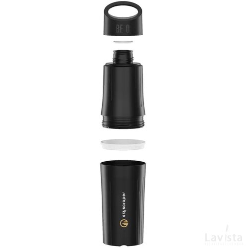 Be O Bottle 500 Ml Drinkfles Zwart