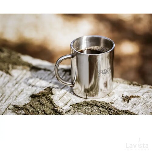 Isomug Rcs Recycled Steel 300 Ml Mok Zilver