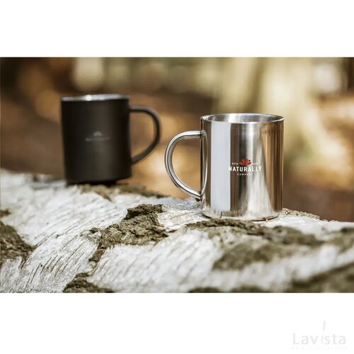 Isomug Rcs Recycled Steel 300 Ml Mok Zilver