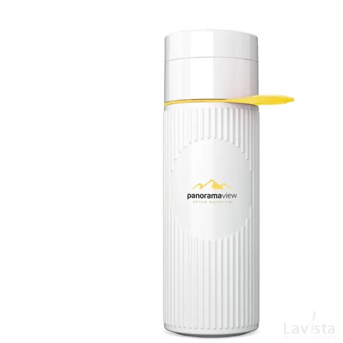 Join The Pipe Atlantis Ring Bottle White 500 Ml Wit/Geel