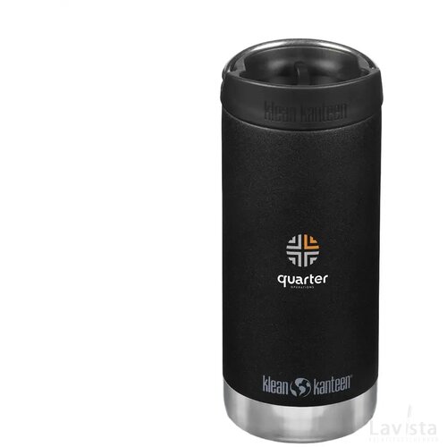 Klean Kanteen Tk Wide Recycled Insulated Mug 355 Ml Zwart
