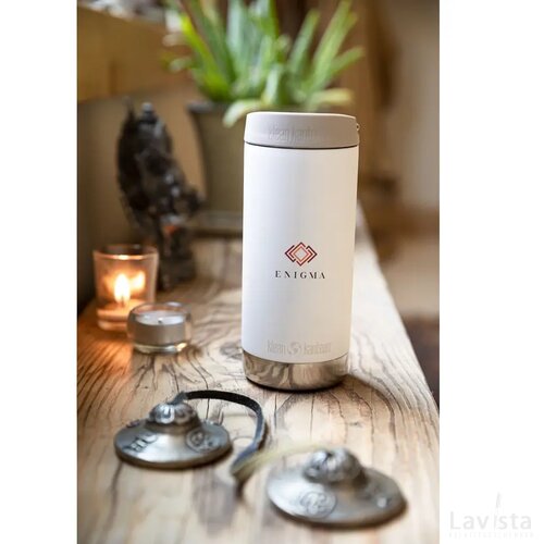 Klean Kanteen Tk Wide Recycled Insulated Mug 355 Ml Creme