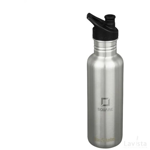 Klean Kanteen Classic Recycled Water Bottle 800 Ml Zilver