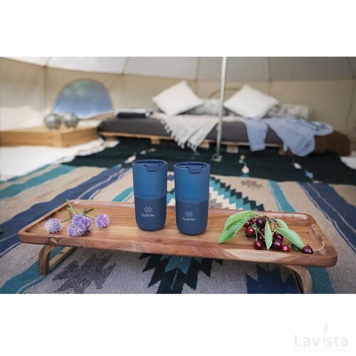 Klean Kanteen Rise Recycled Tumbler 473 Ml Blauw