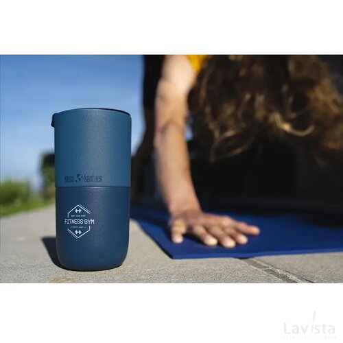 Klean Kanteen Rise Recycled Tumbler 473 Ml Blauw