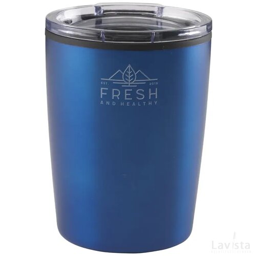 Espresso-To-Go Mug Rcs Recycled Steel 170 Ml Blauw
