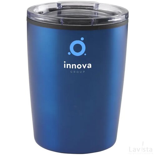 Espresso-To-Go Mug Rcs Recycled Steel 170 Ml Blauw