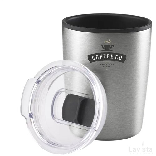 Espresso-To-Go Mug Rcs Recycled Steel 170 Ml Zilver