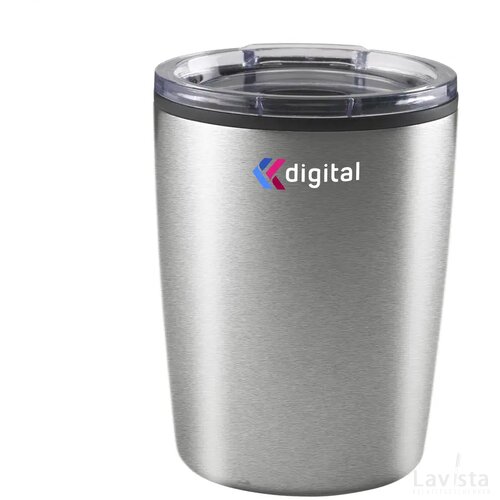 Espresso-To-Go Mug Rcs Recycled Steel 170 Ml Zilver