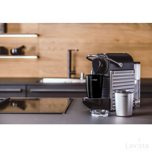 Espresso-To-Go Mug Rcs Recycled Steel 170 Ml Zwart
