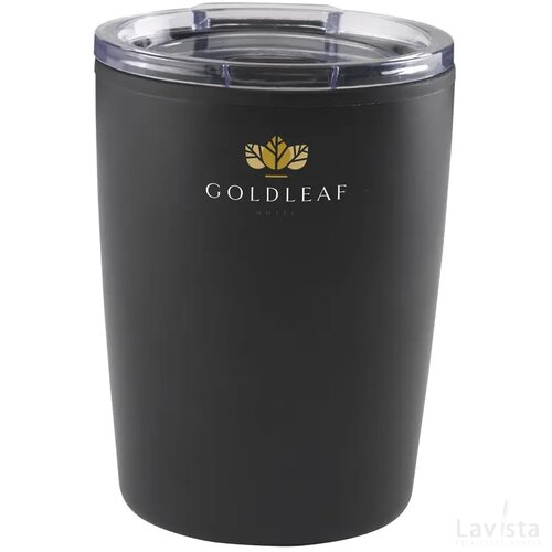 Espresso-To-Go Mug Rcs Recycled Steel 170 Ml Zwart