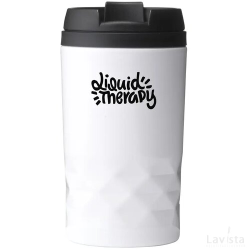 Graphic Mini Mug Rcs Recycled Steel 250 Ml Thermosbeker Wit