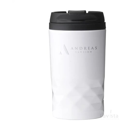 Graphic Mini Mug Rcs Recycled Steel 250 Ml Thermosbeker Wit