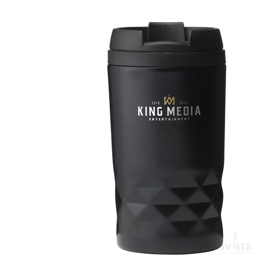 Graphic Mini Mug Rcs Recycled Steel 250 Ml Thermosbeker Zwart
