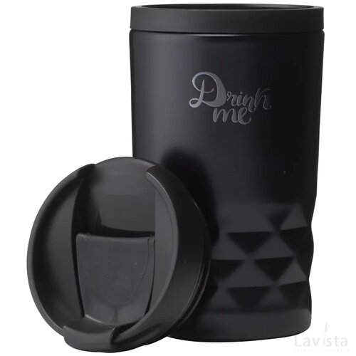 Graphic Mini Mug Rcs Recycled Steel 250 Ml Thermosbeker Zwart