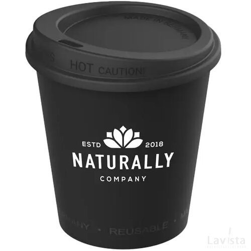 Coffee Mug Hazel 200 Ml Koffiebeker Zwart