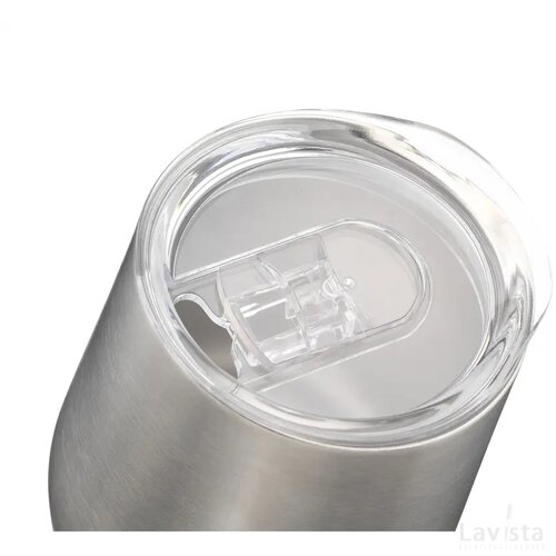 Huevo Rcs Recycled Steel Cup 350 Ml Thermobeker Zilver