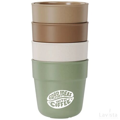 Be O Coffee Mug 220 Ml Koffiebeker Beige Pampas
