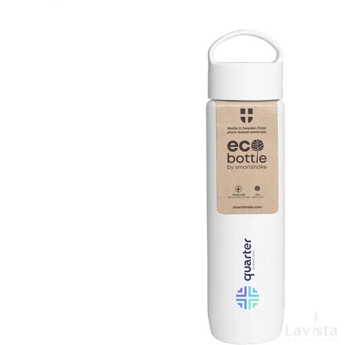 Ecobottle Slim 450 Ml Plant Based - Made In Eu Wit