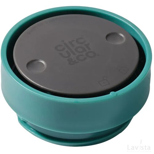 Circular&Co Recycled Stainless Steel Coffee Cup 340 Ml Groen