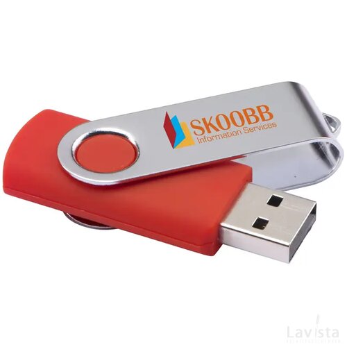 Usb Twist 64 Gb Rood
