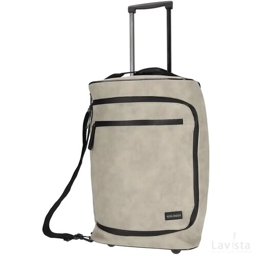 NORLÄNDER Nubuck Lyon Trolley Taupe