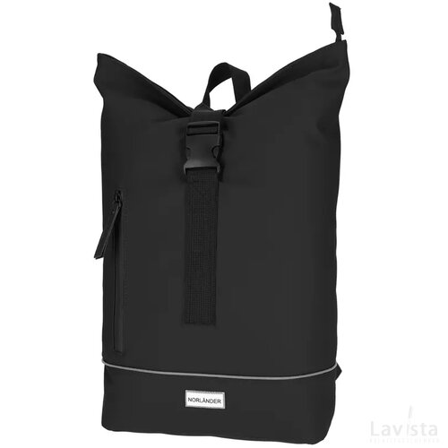 NORLÄNDER Dull PU Urban Rugtas Zwart