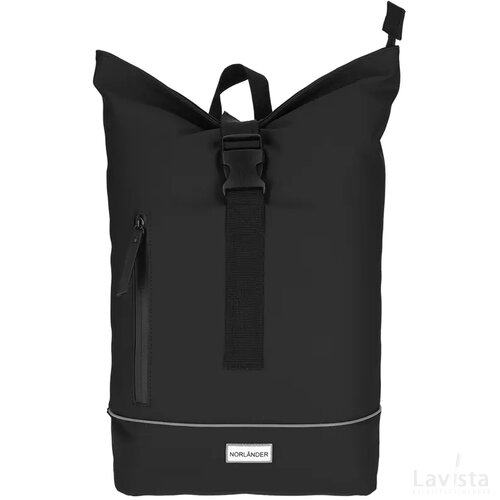 NORLÄNDER Dull PU Urban Rugtas Zwart