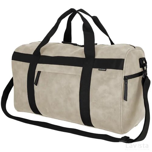 NORLÄNDER Nubuck Sporttas Taupe