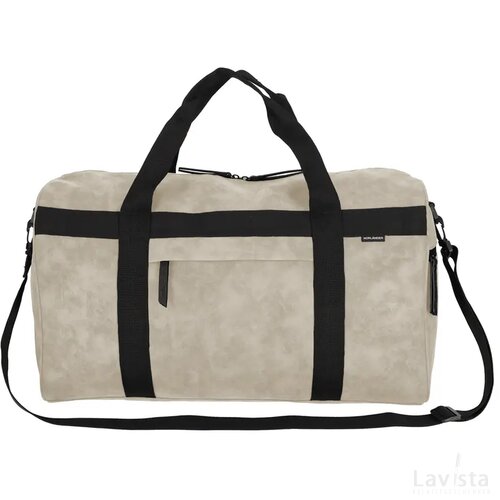 NORLÄNDER Nubuck Sporttas Taupe