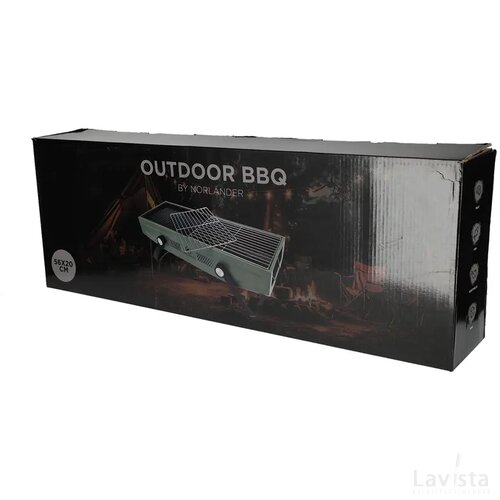 NORLÄNDER Outdoor BBQ met Grill Groen