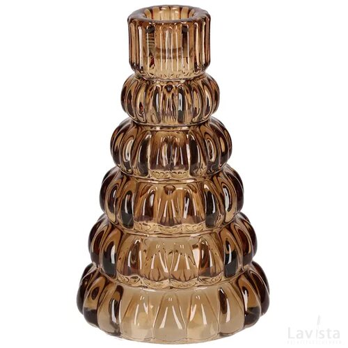 JENS Living Kerstboom Kandelaar Amber