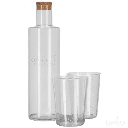 JENS Living Waterfles en Glazen Set