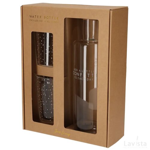 JENS Living Waterfles en Glazen Set