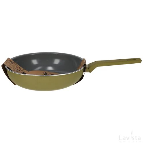 JENS Living Wok Pan Gerecycled Aluminium 28CM