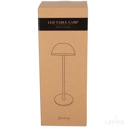 JENS Living LED Tafellamp Zwart