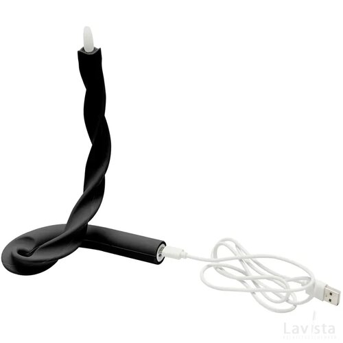 JENS Living Flexibele LED Kaars Zwart