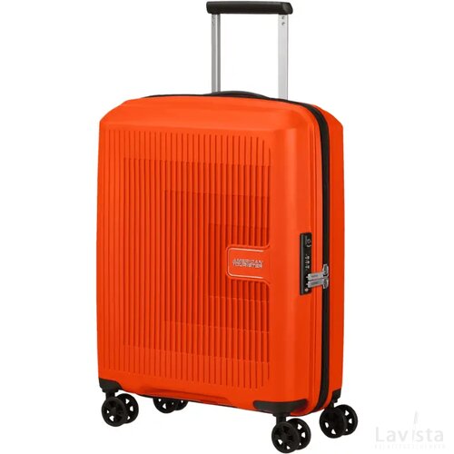American Tourister AeroStep Spinner 55 EXP. Bright Orange