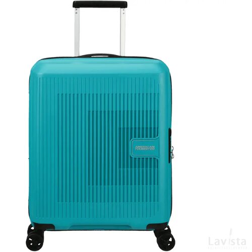 American Tourister AeroStep Spinner 55 EXP. Turquoise Tonic
