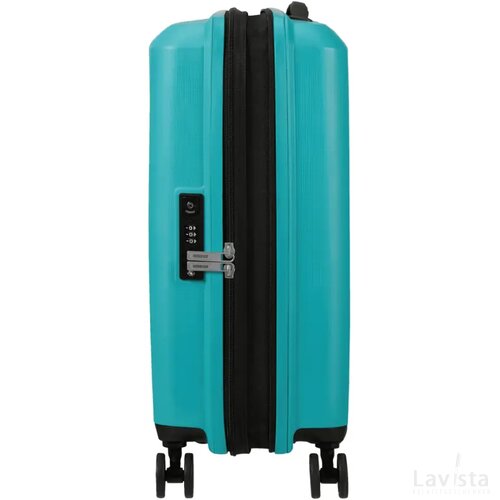 American Tourister AeroStep Spinner 55 EXP. Turquoise Tonic