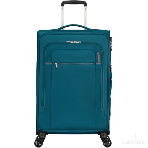 American Tourister Crosstrack Spinner 67 EXP. Navy/Orange