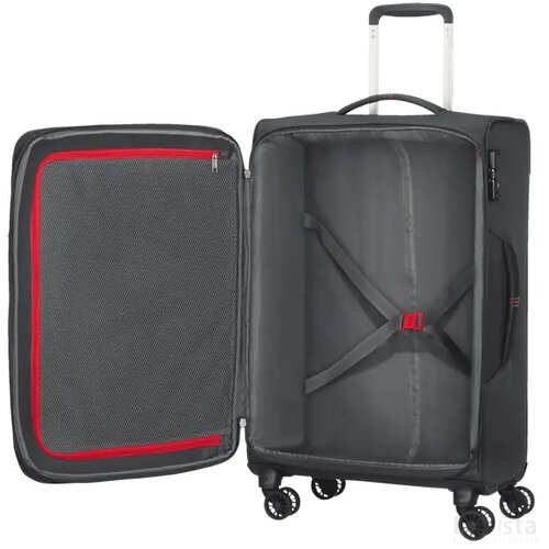 American Tourister Crosstrack Spinner 67 EXP. Grey/Red