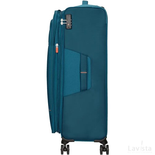American Tourister Crosstrack Spinner 79 EXP. Navy/Orange