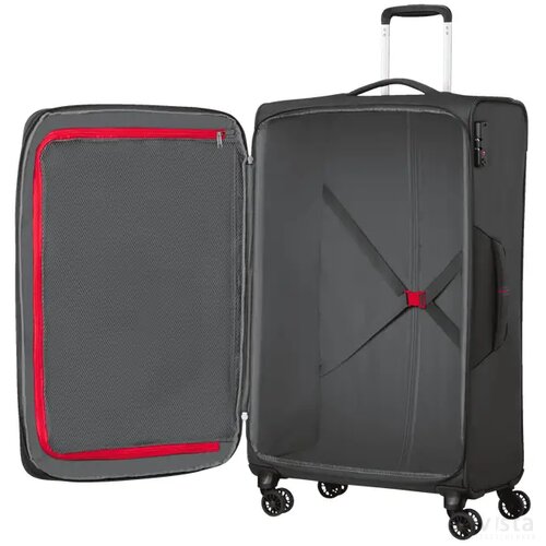 American Tourister Crosstrack Spinner 79 EXP. Grey/Red