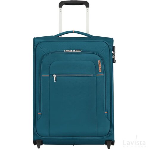 American Tourister Crosstrack Upright 55 Navy/Orange