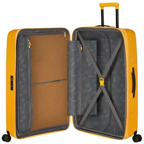 American Tourister DashPop Spinner 77 EXP. Golden Yellow