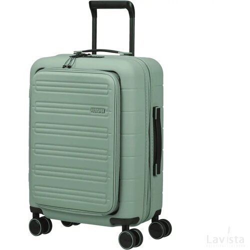 American Tourister Novastream Spinner 55 EXP. SMART Nomad Green
