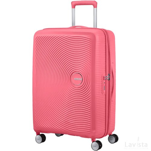American Tourister Soundbox Spinner 67 EXP. Sun Kissed Coral