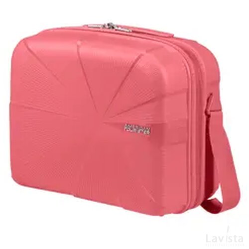 American Tourister StarVibe Beauty Case Sun Kissed Coral