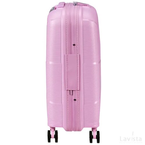 American Tourister StarVibe Spinner 55 EXP. Metallic Pastel Lavender